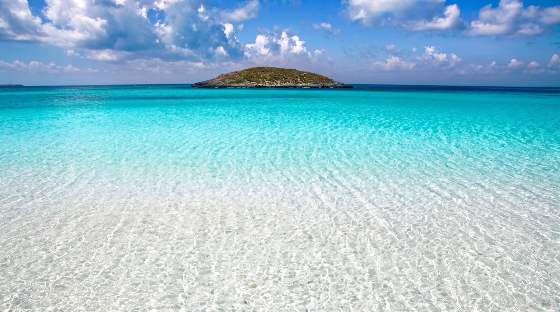 Aguas transparentes de Ses Illetes, en Formentera